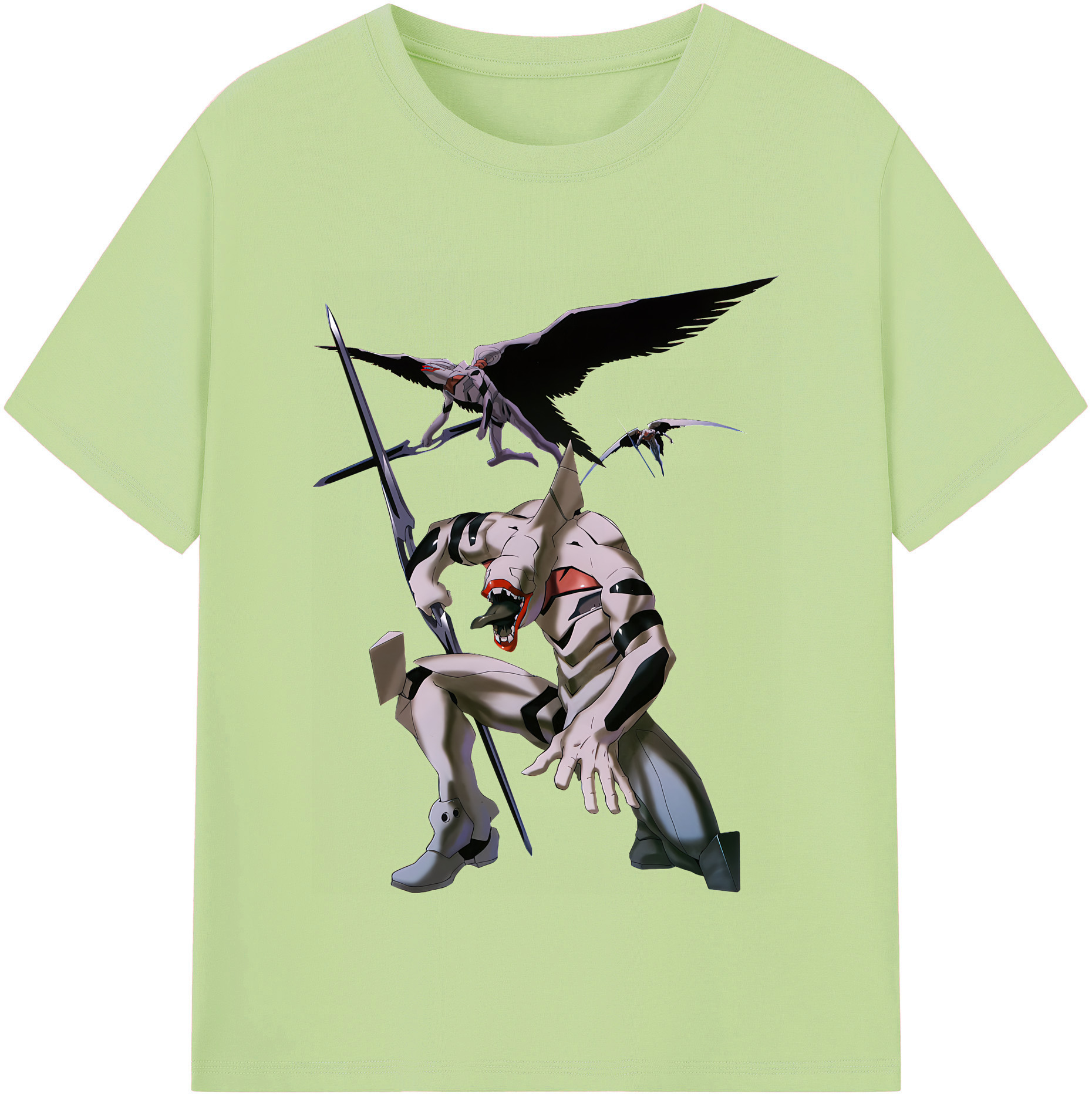 （画像用） EVA 新世紀エヴァンゲリオン 綿100％半袖Tシャツ（フロントプリント）